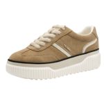 Tamaris camel leather sneakers αθλητικά παπούτσια 1-23753-45 310 - Image 3
