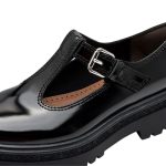 Tamaris Λουστρίνι Γυναικεία Loafers σε Μαύρο Χρώμα 1-24324-45-001 - Image 9