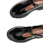 Tamaris Λουστρίνι Γυναικεία Loafers σε Μαύρο Χρώμα 1-24324-45-001 - Image 3