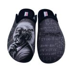 Ανδρικές υφασμάτινες παντόφλες Comfort με τον Albert Einstein Adams 1-624-25535-19