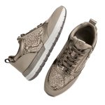 Αθλητικό παπούτσι Tamaris 1-23732-41-393 σε taupe/snake χρώμα - Image 5