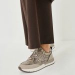 Αθλητικό παπούτσι Tamaris 1-23732-41-393 σε taupe/snake χρώμα - Image 6