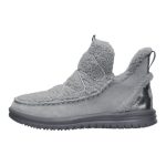 Camden Suede Cozy Hey Dude Γυναικεία Μποτάκια Χιονιού Γκρι με Γούνα 42031-025 - Image 3