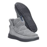 Camden Suede Cozy Hey Dude Γυναικεία Μποτάκια Χιονιού Γκρι με Γούνα 42031-025 - Image 5