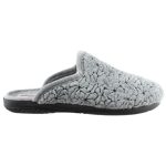 Γυναικείες Πάνινες Παντόφλες Adams 1-624-25555-29 σε γκρι χρώμα - Image 3