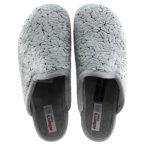 Γυναικείες Πάνινες Παντόφλες Adams 1-624-25555-29 σε γκρι χρώμα