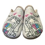 Γυναικείες Πάνινες Παντόφλες Adams 1-624-21609 σε γκρι χρώμα