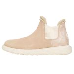 Hey Dude Branson W Suede Novelty Sand/Snake Γυναικεία Ανατομικά Δερματινά Μποτάκια Μπεζ 42021-2HK - Image 4