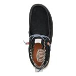 Hey Dude Wendy Peak Hi Suede Black Γυναικεία Ανατομικά Δερματινά Μποτάκια 41951-001 - Image 6