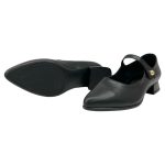 Ragazza Δερμάτινες Γόβες Μαύρες 0142 - Image 4