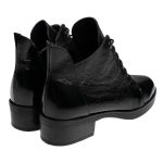 Ragazza Γυναικεία Αρβυλάκια Λουστρίνι Μαύρα με Χοντρό Χαμηλό Τακούνι 0163 - Image 4
