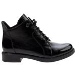 Ragazza Γυναικεία Αρβυλάκια Λουστρίνι Μαύρα με Χοντρό Χαμηλό Τακούνι 0163 - Image 8