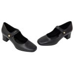 Ragazza Μαύρες Δερμάτινες Γόβες 0143 - Image 4