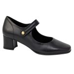 Ragazza Μαύρες Δερμάτινες Γόβες 0143