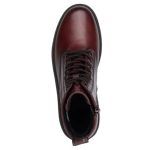 Tamaris δερμάτινα μποτάκια σε κόκκινο χρώμα 1-25230-41-500 - Image 3