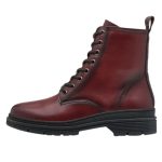 Tamaris δερμάτινα μποτάκια σε κόκκινο χρώμα 1-25230-41-500 - Image 5