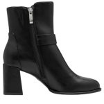 Tamaris Essentials Μποτάκια σε μαύρο χρώμα 1-25337-45-001