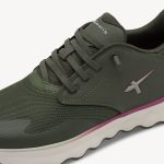 Tamaris Γυναικεία Αθλητικά παπούτσια σε λαδί χρώμα 1-23700-44-761 - Image 3