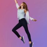 Tamaris Γυναικεία Αθλητικά παπούτσια σε μπλε χρώμα 1-23700-44-890 - Image 4