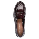 Tamaris γυναικεία loafers σε merlot χρώμα  1-24348-45-537 - Image 3
