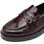 Tamaris γυναικεία loafers σε merlot χρώμα  1-24348-45-537 - Image 7