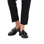 Tamaris γυναικεία loafers σε μαύρο χρώμα  1-24348-450-001 - Image 7