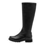 Tamaris μαύρες ψηλές δερμάτινες (βαριές) μπότες 1-25613-45-001 - Image 9