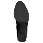 Tamaris μαύρες ψηλές υφασμάτινες (βαριές) μπότες 1-25523-45-001 - Image 4