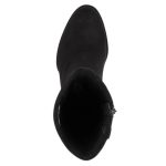 Tamaris μαύρες ψηλές υφασμάτινες (βαριές) μπότες 1-25523-45-001 - Image 5