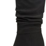 Tamaris μαύρες ψηλές υφασμάτινες (βαριές) μπότες 1-25523-45-001 - Image 6