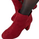 Tamaris Μποτάκια Essentials σε κόκκινο χρώμα 1-25362-45-500 - Image 4