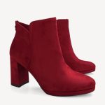 Tamaris Μποτάκια Essentials σε κόκκινο χρώμα 1-25362-45-500 - Image 5