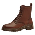 Tamaris δερμάτινα μποτάκια σε ταμπά χρώμα 1-25230-41-311 - Image 4