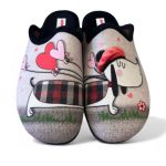 Adam's Shoes Χειμερινές Γυναικείες Παντόφλες Μαύρα 1-624-25572 - Image 5