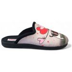 Adam's Shoes Χειμερινές Γυναικείες Παντόφλες Μαύρα 1-624-25572