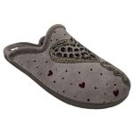 Adam's Shoes Χειμερινές Γυναικείες Παντόφλες Μπεζ 624-25587 - Image 6