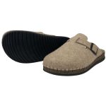 Ανδρικές Δερμάτινες Ανατομικές Παντόφλες TATOO Μπεζ GRU-881 - Image 4