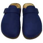 Ανδρικές Δερμάτινες Ανατομικές Παντόφλες TATOO Σκούρο Μπλε GRU-881 - Image 6