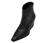 Sante Day2Day Γυναικείο Μποτάκι Μαύρο Δερμάτινο 25-548_Β - Image 5