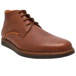 Softies 6973 Δερμάτινα Ανδρικά Μποτάκια Ταμπά / Καφέ - Image 3