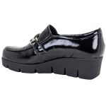 Softies Λουστρίνι Γυναικεία Μοκασίνια σε Μαύρο Χρώμα 7468 - Image 3