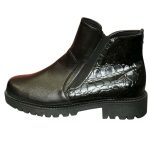 Tatoo γυναικεία μποτάκια σε μαύρο χρώμα 0269 - Image 4