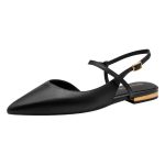 Tamaris Δερμάτινες Γόβες με Χαμηλό Τακούνι Μαύρες 1-29409-46-001 - Image 3