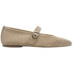 Tamaris Γυναικείες Μπαλαρίνες Μυτερές με Λουράκι σε Χρυσό Χρώμα