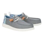 Hey Dude Wally Sox 43086-1UI Ανδρικά Παπούτσια Charcoal Light & Comfort - Image 6