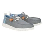 Hey Dude Wally Sox 43086-1UI Ανδρικά Παπούτσια Charcoal Light & Comfort - Image 3