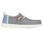 Hey Dude Wally Sox 43086-1UI Ανδρικά Παπούτσια Charcoal Light & Comfort