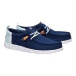 Hey Dude Wally Sox 43086-4UX Ανδρικά Παπούτσια Micro Blue Light & Comfort - Image 3