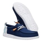 Hey Dude Wally Sox 43086-4UX Ανδρικά Παπούτσια Micro Blue Light & Comfort - Image 8