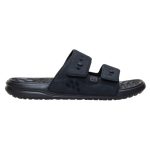 Hey Dude Wave 2 Strap Slide Classic - Ανδρικές Παντόφλες με Διπλό Λουράκι - Black/Black